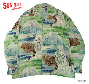 SUN SURF �T���T�[�t �A���n�V���cRAYON L/SHAWKS OVER Mt.FUJIStyle No.SS24441