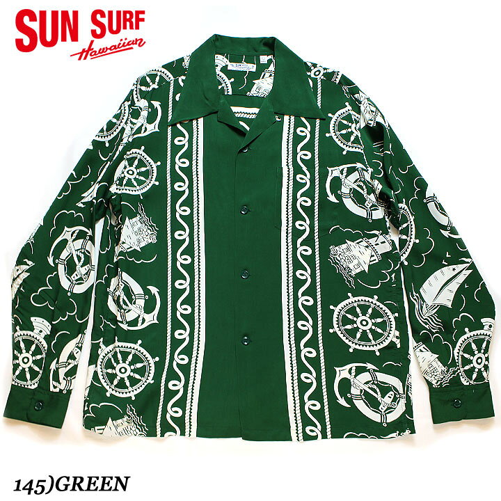 楽天市場】SUN SURF×MAUNA別注RAYON L/S 2024FW