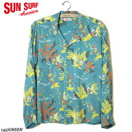 SUN SURF×マウナ別注RAYON L/S 2026HAWAIIAN SHIRT “TROPICAL FISH” No.SS39626MGLS