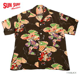 SUN SURF サンサーフ アロハシャツRAYON S/S SPECIAL EDITION SUN BROS & CO"OLDEN DAY BEAUTIES" Style No.SS34177