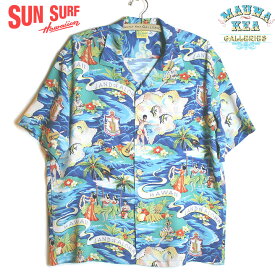 SUN SURF×MAUNA別注RAYON S/S 2025SSSPECIAL EDITION“LAND OF ALOHA”Style No. SS39059MG-125