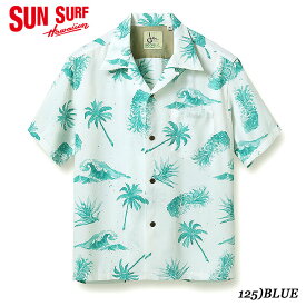 SUN SURFKEONI OF HAWAIIRAYON S/S “TROPICAL VIEW” by JESSICA MIYUKIStyle No.SS38931