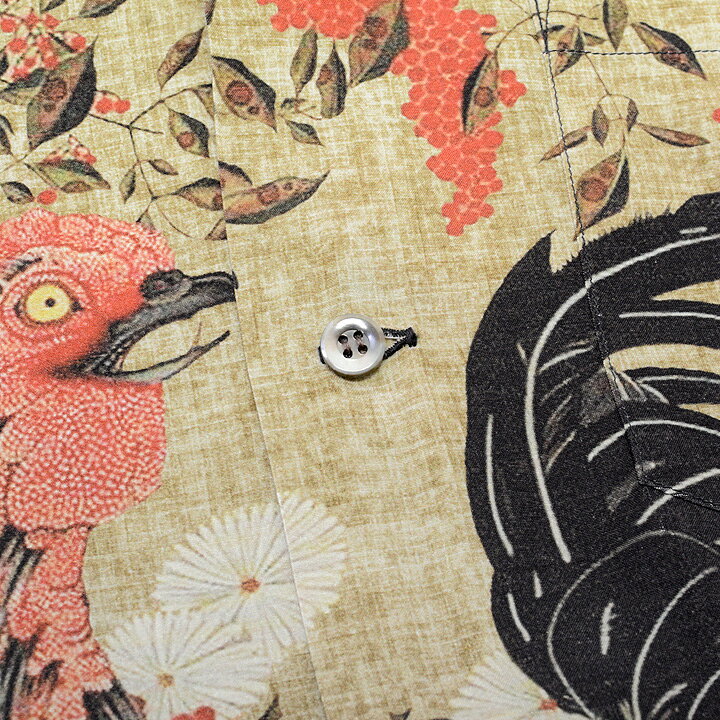 楽天市場】SUN SURF日本の意匠×伊藤若冲アロハシャツRAYON S/S 