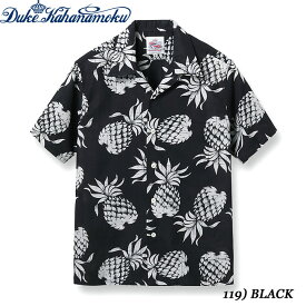 DUKE KAHANAMOKUCOTTON / LINENHAWAIIAN SHIRT 2023SS“DUKE'S PINEAPPLE”Style No.DK39092