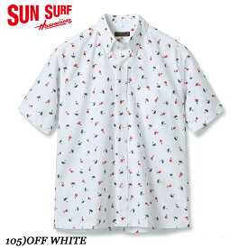 SUN SURFCOTTON OXFORDB.D. SHIRT“HULA DANCER” SS39282