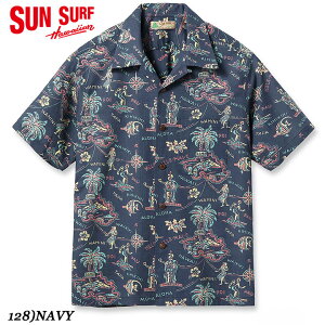 SUN SURF�Ȗ� S/S 2025COTTON LINEN SLUBYARNOPEN SHIRT �gHELE-MAI-E�hNo.SS39501