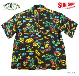 Mister Freedom × Sun SurfROCK'N ROLL SHIRTRAYON S/S SHIRTYUCATANNo.SC38090