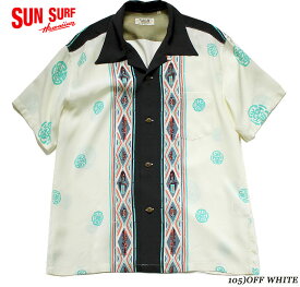 SUN SURF by MASKED MARVELRAYON S/S"CLUB ORIENTAL"Style No.SS38476