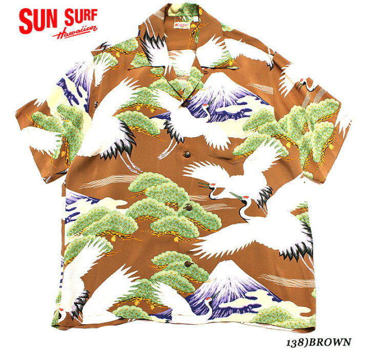 楽天市場】SUN SURF サンサーフ アロハシャツRAYON S/S
