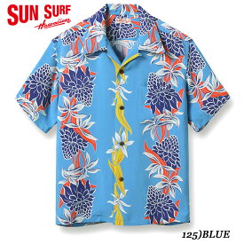 SUN SURFRAYON S/S 2023SS"BLOOMS OF TORCH FLOWER"Style No. SS39024
