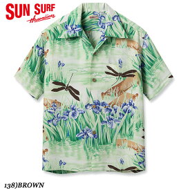 SUN SURFRAYON S/S 2024SS"IRIS & DRAGONFLY"Style No. SS39218