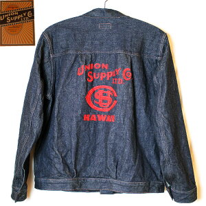 SUN SURFUNION SUPPLY2024FW13.75oz. GRADE ONE AHINAWORK JACKETW/chain emb'dNo.US15488