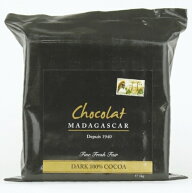 チョコレート【クーベルチュール ダーク100% 1Kg】3月下旬入荷予定 ショコラマダガスカル