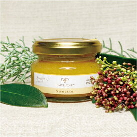 生蜂蜜 「スウィーティ（みかん）の生はちみつ70g」イスラエル産 の大きなみかん、スウィーティの花の蜜から採られた混ぜ物なし、完全非加熱の生はちみつです。