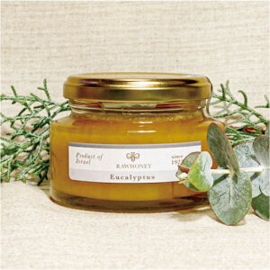 生蜂蜜 「ユーカリの生はちみつ140g」イスラエル産ユーカリから採られた混ぜ物なし、完全非加熱の生はちみつです。