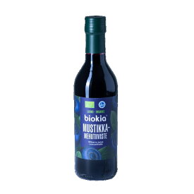 オーガニック【ビルベリー濃縮ジュース350ml 】フィンランド産オーガニックビルベリーを濃縮し、飲み易く加糖したジュースです。ビルベリーは白夜による紫外線から守る為、通常のブルーベリーよりもアントシアニンを濃厚に含んでいます。