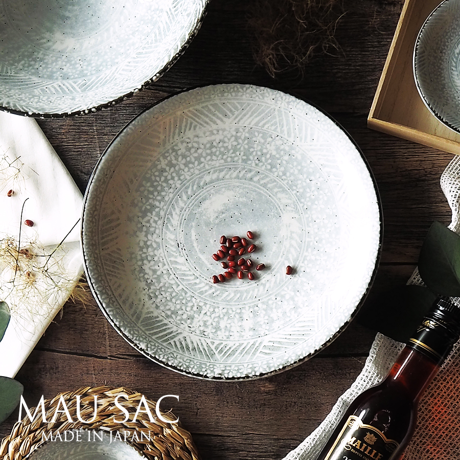 楽天市場】MAUSAC公式 カランドリエ 大皿－白い和食器 三島 美濃焼きお 