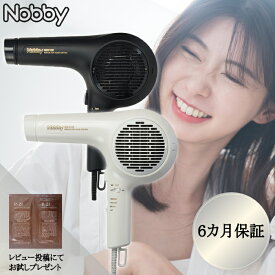 【★正規品・最強配送対応★レビュー特典付き】 Nobby ノビィ NB-3100 マイナスイオン ドライヤー 選べるカラー＜ホワイト・ブラック＞ テスコム ヘアドライヤー 軽量 大風量 温泉 銭湯 美容室 美容師愛用 大人気ドライヤー NB3100 レ特3