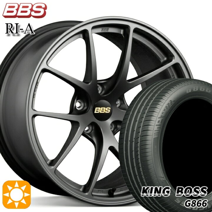 楽天市場】【取付対象】225/45R18 95W XL キングボス G866 BBS RI-A 