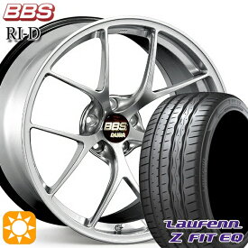 最大2,000円OFFクーポン★245/45R19 102Y XL ラウフェン Z FIT EQ LK03 BBS RI-D ダイヤモンドシルバー（DS） 19インチ 8.5J 5H114.3 サマータイヤホイールセット