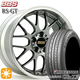 【取付対象】プリウスα クラウン 235/35R19 91W XL ブリヂストン レグノ GR-X3 BBS RS-GT DB-SLD 19インチ 8.0J 5H114.3 サマータイヤホイールセット