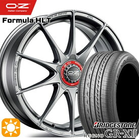 最大2,000円OFFクーポン★ベンツ Aクラス/Bクラス 225/45R17 91W ブリヂストン レグノ GRX2 OZ フォーミュラ HLT グリジオコルサ 17インチ 7.5J 5H112 サマータイヤホイールセット