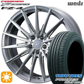 最大2,000円OFFクーポン★ヴェゼル レガシィ 225/60R18 100H トーヨー プロクセス CL1 SUV Weds ウェッズ 鍛造 F ZERO FZ-4 ブラッシュド 18インチ 8.0J 5H114.3 サマータイヤホイールセット