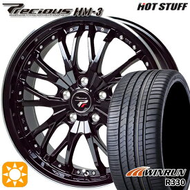 【取付対象】ジェイド アクセラ 225/40R18 92W XL ウィンラン R330 HotStuff プレシャス HM-3 MB/RP 18インチ 7.0J 5H114.3 サマータイヤホイールセット