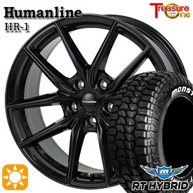 【取付対象】80ノア/ヴォクシー 195/65R15 91S RWL モンスタ RTハイブリッド トレジャーワン ヒューマンライン HR1 ブラック 15インチ 6.0J 5H114.3 +53 サマータイヤホイールセット