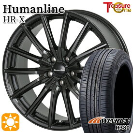 【取付対象】80ノア/ヴォクシー 195/65R15 91V ウィンラン R380 トレジャーワン ヒューマンライン HRX TB 15インチ 6.0J 5H114.3 +53 サマータイヤホイールセット