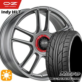 最大2,000円OFFクーポン★ベンツ Aクラス/Bクラス 225/40R18 92Y XL ニットー NT555 G2 OZ インディ HLT チタニウム 18インチ 8.0J 5H112 サマータイヤホイールセット