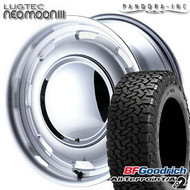 LT215/65R16 103/100S RBL BFグッドリッチ オールテレーン T/A KO2 パンドラ ラグテック ネオムーン3 フルポリッシュ 16インチ 6.5J 6H139.7 新品 サマータイヤホイール 4本セット 送料無料