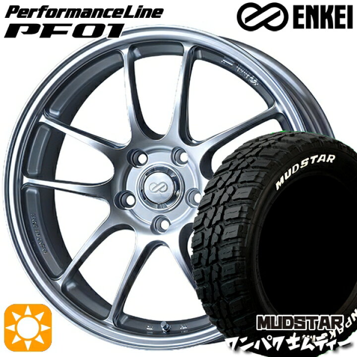 楽天市場】【取付対象】225/60R18 100T WL マッドスター ワンパク M/T 