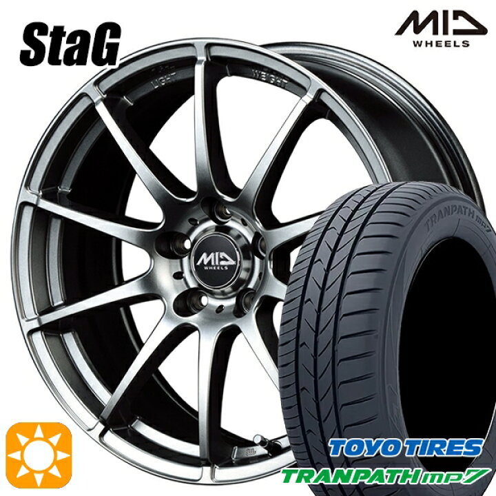 楽天市場】【取付対象】205/65R16 95H トーヨー トランパス mp7 MID 
