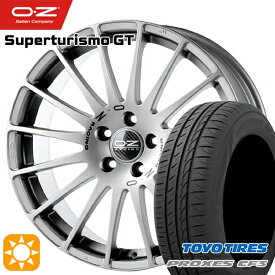 最大2,000円OFFクーポン★ベンツ Aクラス/CLA 225/45R18 95W XL トーヨー プロクセス CF3 OZ スーパーツーリズモ GT グリジオコルサ 18インチ 8.0J 5H112 サマータイヤホイールセット