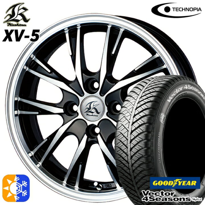 楽天市場】165/60R15 77H グッドイヤー ベクター フォーシーズンズ 