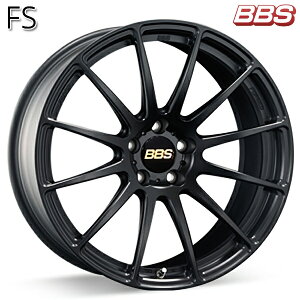 19インチ 8.0J 5H112 +30 BBS FS 【FS009】 マットブラック(MB) アルミホイール単品 4本(1台分)送料無料