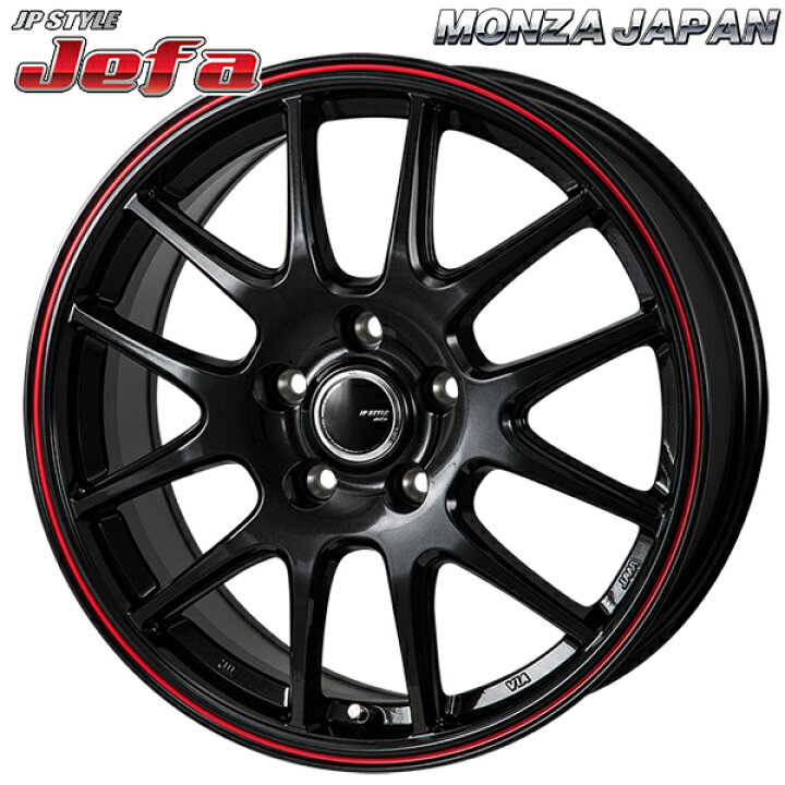 楽天市場】18インチ 7.5J 5H114.3 +38 MONZA モンツァ JPスタイル 