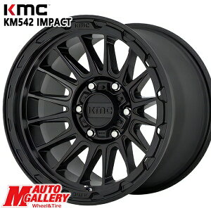 17C` 8.0J 5H114.3 +35 KMC KM542 IMPACT SATIN BLACK A~zC[Pi 4{i1䕪j
