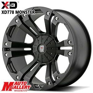 18C` 9.0J 5H114.3/127 +35 KMC XD778 MONSTER MATTE BLACK A~zC[Pi 1{ 4{ȏ㑗