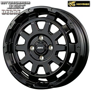 15�C���` 4.5J 4H100 +45 KOSEI �R�[�Z�C �{�g���K���V�A �f�B�O�� �O���b�V�[�u���b�N �A���~�z�C�[���P�i 4�{�i1�䕪�j��������