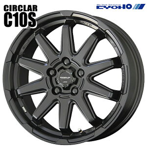 17�C���` 7.0J 5H114.3 +48 KYOHO ���L �T�[�L�����[ C10S �}�b�g�u���b�N �A���~�z�C�[���P�i 4�{�i1�䕪�j��������