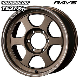 16インチ 6.5J 6H139.7 +38 RAYS ボルクレーシング TE37XT BR アルミホイール単品 4本(1台分)送料無料
