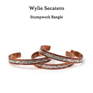Wylie Secatero ���C���[ �Z�J�e�� Stumpwork Bangle �X�^���v���[�N�o���O�� �o���O�� �i�o�z�� �C���f�B�A���W���G���[ �i�o�z �V���o�[ �J�b�p�[ �� Copper �W���G���[