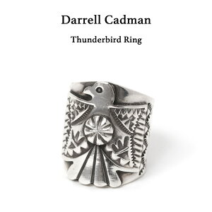 Darrell Cadman �_���� �L���h�}�� Thunderbird Ring �T���_�[�o�[�h �����O 9.5�� �i�o�z�� navajo �l�C�e�B�u�A�����J���W���G���[ �C���f�B�A���W���G���[ �V���o�[�����O �V���o�[ �X�^���v���[�N
