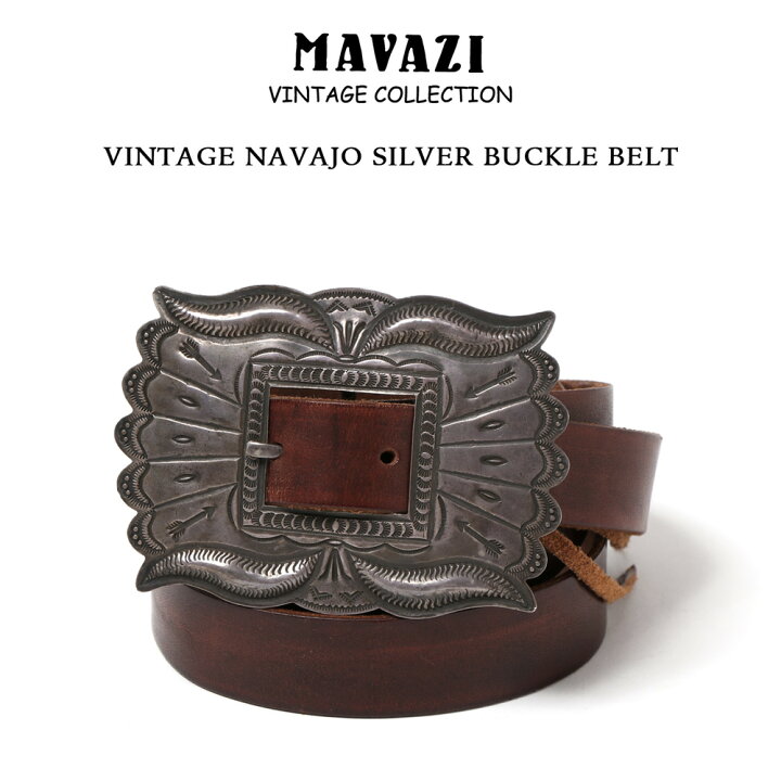 楽天市場】VINTAGE NAVAJO SILVER BUCKLE BELT ビンテージ ナバホ  
