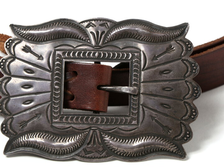 楽天市場】VINTAGE NAVAJO SILVER BUCKLE BELT ビンテージ ナバホ  