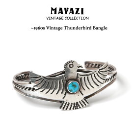 ~1960s Vintage Thunderbird Bangle サンダーバード ビンテージバングル バングル ナバホ族 Navajo ターコイズ モレンシーターコイズ シルバー ネイティブアメリカン