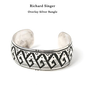 Richard Singer リチャード シンガー オーバーレイバングル ナバホ族 Navajo #NB065