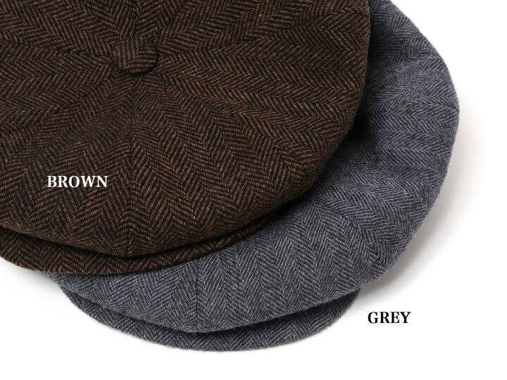 楽天市場】New York Hat Co ニューヨークハット HERRINGBONE NEWSBOY 